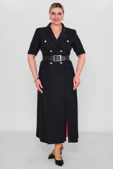 Kedma - Plus Size Dress (KDM26Y8-98139X) - 8690200186080