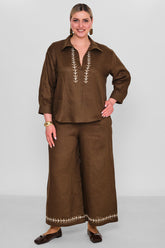 Laluce - Plus Size Blouse (L2.Y26.BLZ.2B205) - 8690200186127