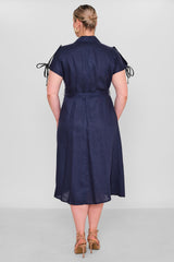 Laluce - Plus Size Dress (L2.Y26.ELB.2E691) - 8690200186134