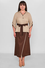 Dress Port - Plus Size Suit (DSP26Y3557) - 8690200187216