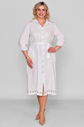 Laluce - Plus Size Dress (L2.Y26.ELB.2E692) - 8690200187841