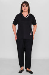 Xlife - Plus Size Blouse (XLF26Y7099) - 8690200189746