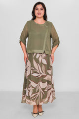 Gumanize - Plus Size Suit (GMZTK442-8049) - 8690200189906