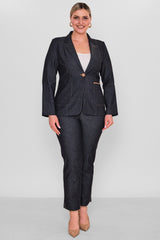 Elitline - Plus Size Jacket (ELT26Y4-34-4001) - 8690200190490