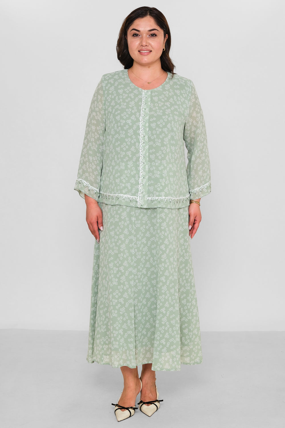Gumanize - Plus Size Dress (GMZ2026-467-8178) - 8690200190568