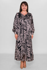 Gumanize - Plus Size Dress (GMZ2025-392-7475) - 8690200192296