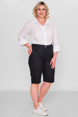 Salkim - Plus Size Shorts (SLK26Y56361BB) - 8690200192524