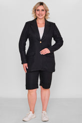 Salkim - Plus Size Jacket (SLK26Y46361BB) - 8690200192562