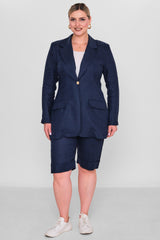 Salkim - Plus Size Jacket (SLK26Y46361BB) - 8690200192579