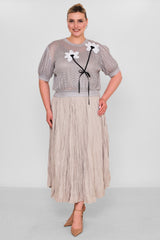 Myraang - Plus Size Suit (MRG26Y08-8424) - 8690200194160