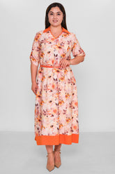 Dress Port - Plus Size Dress (DSP26Y5777) - 8690200194641