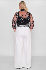 Myraang - Plus Size Blouse (MRG26Y08-8433) - 8690200194979