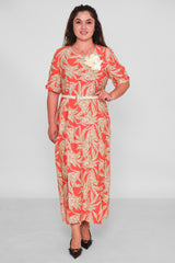 Dress Port - Plus Size Dress (DSP26Y5773) - 8690200196157