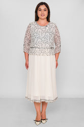 Gumanize - Extended Plus Size Dress (GMZ2026-1065-8237) - 8690200196492