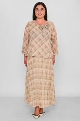 Gumanize - Plus Size Suit (GMZTK612-8236) - 8690200196539