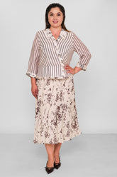 Gumanize - Plus Size Suit (GMZTK488-8350) - 8690200197017
