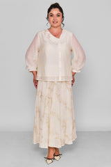 Gumanize - Plus Size Suit (GMZTK604-8156) - 8690200197185