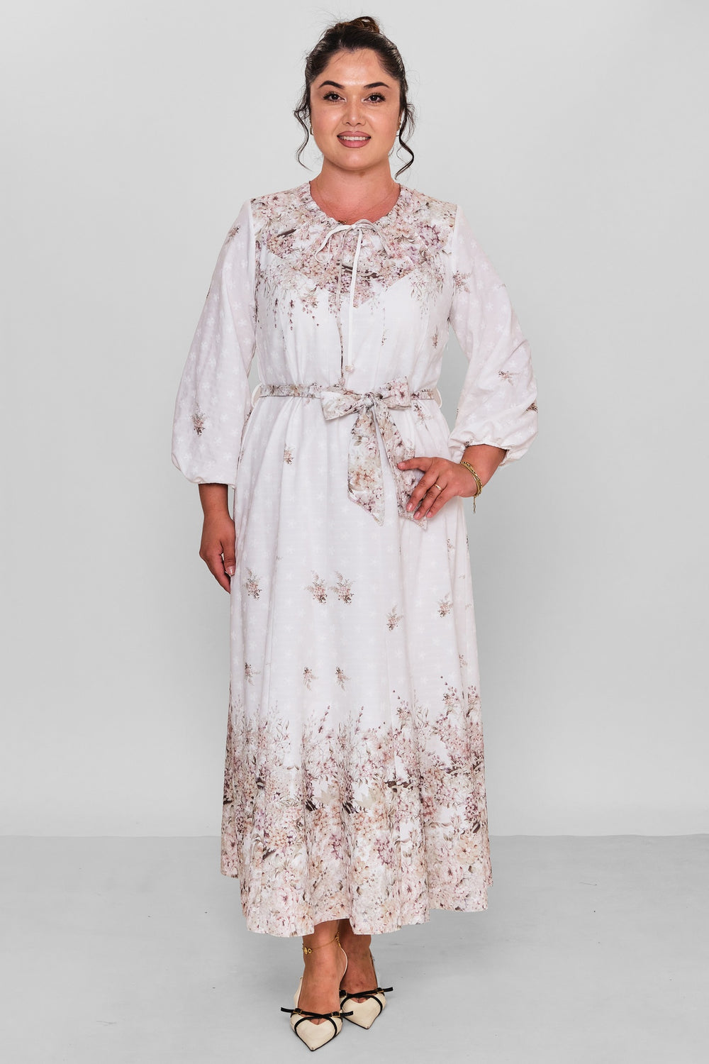 Gumanize - Plus Size Dress (GMZ2026-983-8272) - 8690200197307