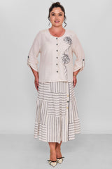 Gumanize - Plus Size Suit (GMZTK481-8328) - 8690200197338