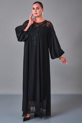 Dress Port - Extended Plus Size Dress (DSP27K5807) - 8690200210822