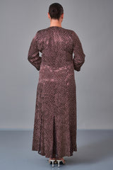 Dress Port - Plus Size Dress (DSP27K5810) - 8690200210884