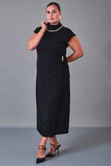 Dress Port - Plus Size Dress (DSP27K5813) - 8690200210938