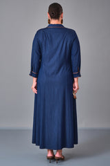 Dress Port - Plus Size Dress (DSP27K5818) - 8690200211058
