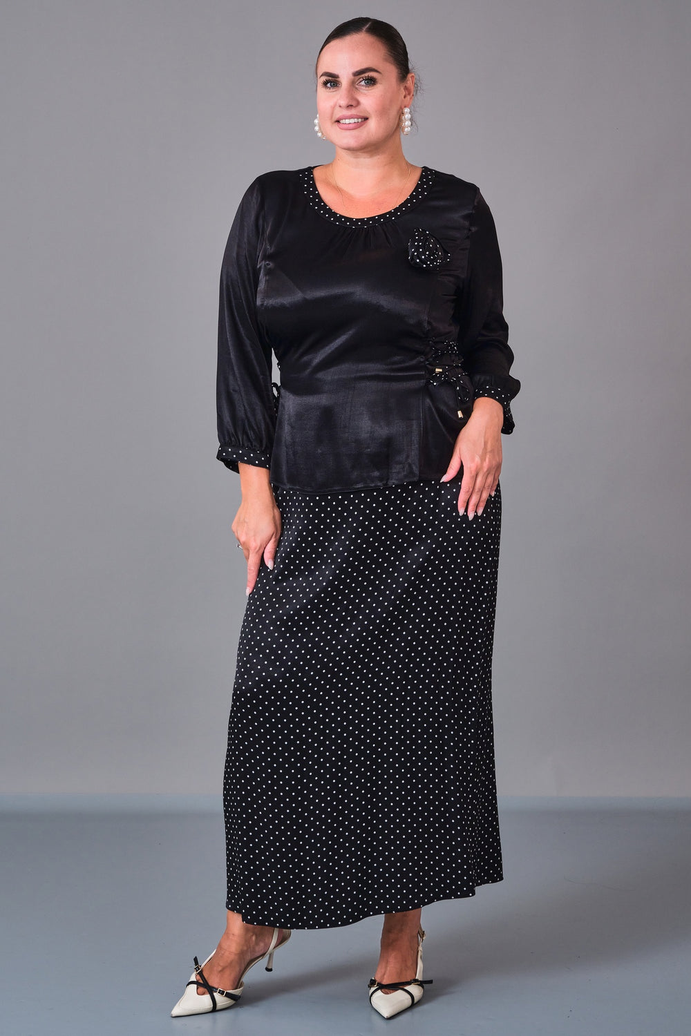 Dress Port - Plus Size Suit (DSP27K3630) - 8690200212970