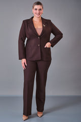 Cocomika - Plus Size Suit (CMK27K3046) - 8690200213984
