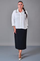 Dress Port - Plus Size Suit (DSP27K3628) - 8690200216909