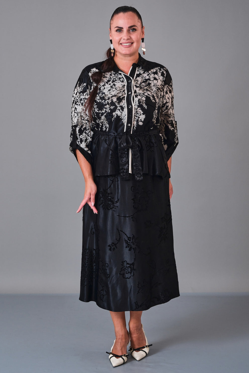 Dress Port - Plus Size Suit (DSP27K3640) - 8690200216947