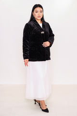 Ksas - Plus Size Coat (KSASEH-46) - 8690202506947