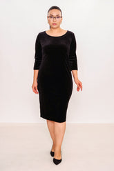 Ksas - Plus Size Dress (KSAS31878) - 8690202512092