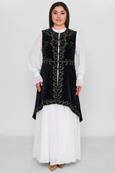 Ksas - Plus Size Cardigan (KSAS4162) - 8690202512153