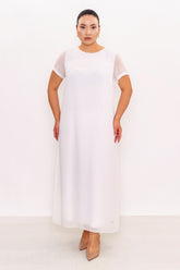 Ksas - Plus Size Dress (KSAS32311) - 8690202512245
