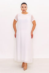 Ksas - Plus Size Dress (KSAS32311) - 8690202512245