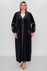 Ksas - Extended Plus Size Cardigan (KSASEH-44-1) - 8690202526853