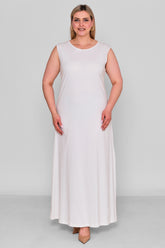 Ksas - Extended Plus Size Dress (KSAS32334-1) - 8690202532090