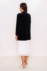 Ksas - Plus Size Cardigan (KSAS4087-K) - 8690202542457