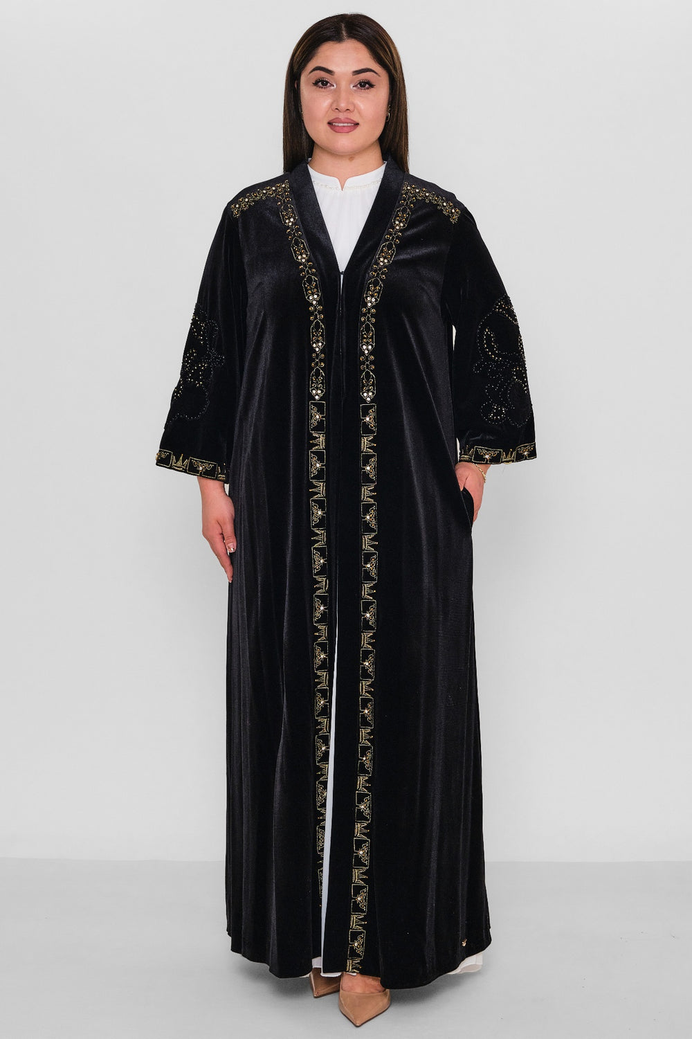 Ksas - Plus Size Cardigan (KSASEH-48) - 8690202542907