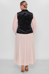 Ksas - Plus Size Waistcoat (KSAS4131) - 8690202544666