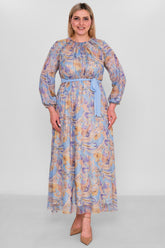 Ksas - Plus Size Dress (KSASEL-1006) - 8690202554191