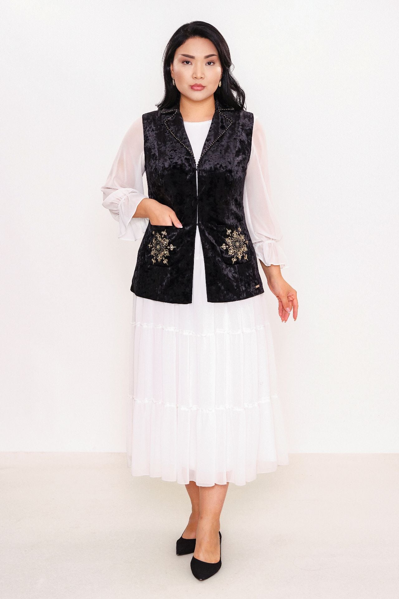 Ksas - Plus Size Cardigan (KSAS4177) - 8690200019913