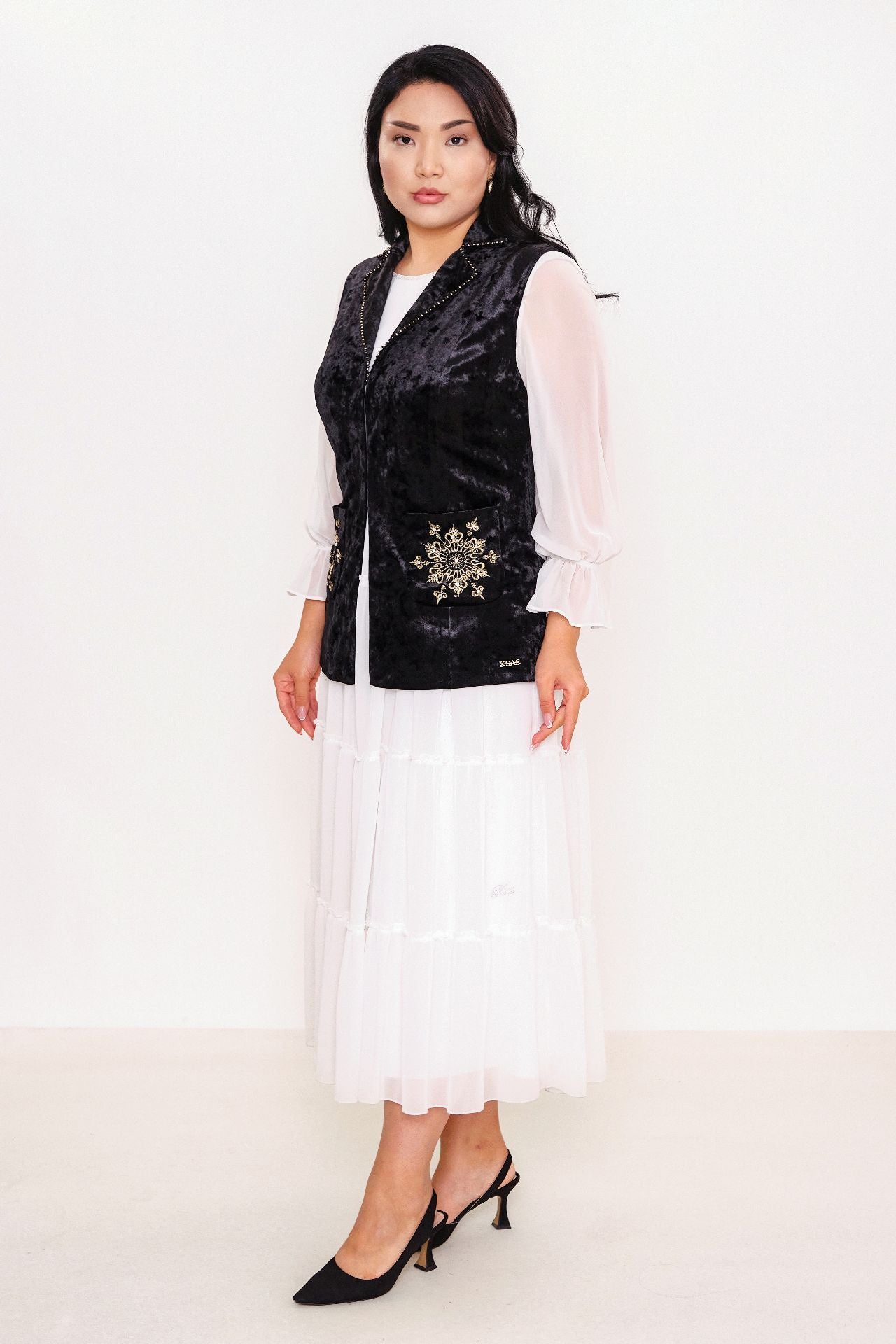 Ksas - Plus Size Cardigan (KSAS4177) - 8690200019913