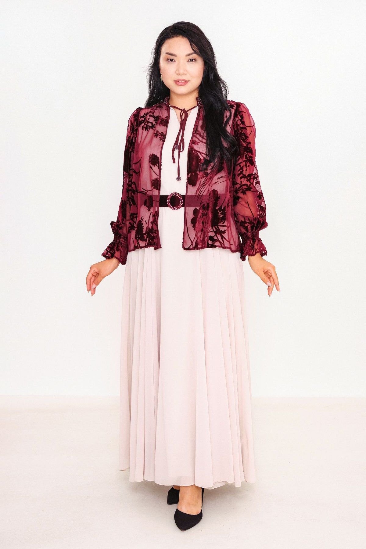 Ksas - Plus Size Dress (KSAS32360) - 8690200023941