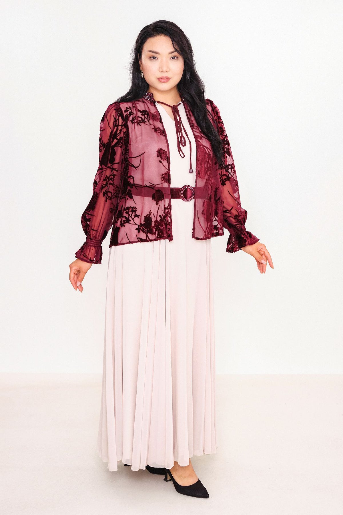 Ksas - Plus Size Dress (KSAS32360) - 8690200023941