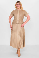 Myraang - Plus Size Suit (MYRG25K08-8443) - 8690200030413