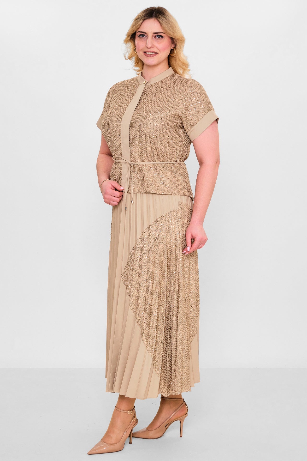 Myraang - Plus Size Suit (MYRG25K08-8443) - 8690200030413