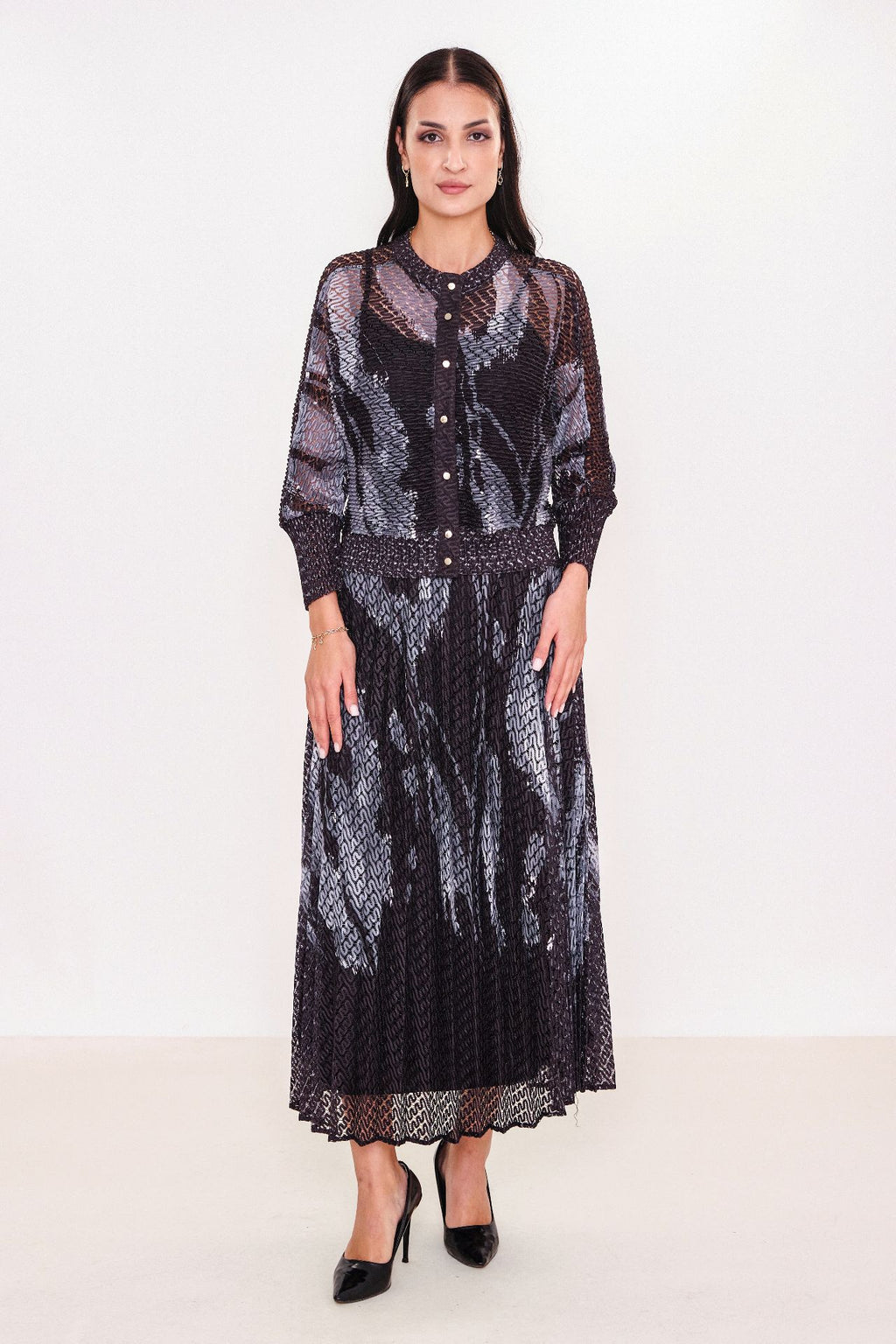 Myraang - Plus Size Suit (MYRG25K05-3061) - 8690200036316