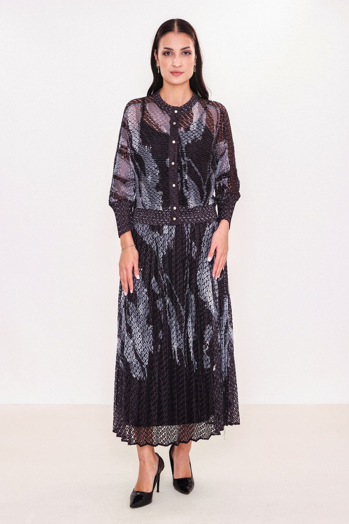 Myraang - Plus Size Suit (MYRG25K05-3061) - 8690200036316